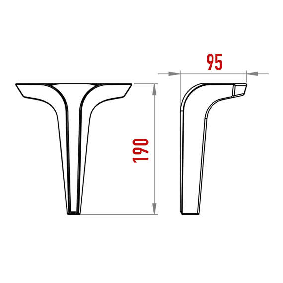 Master Ayak 190 mm Oval