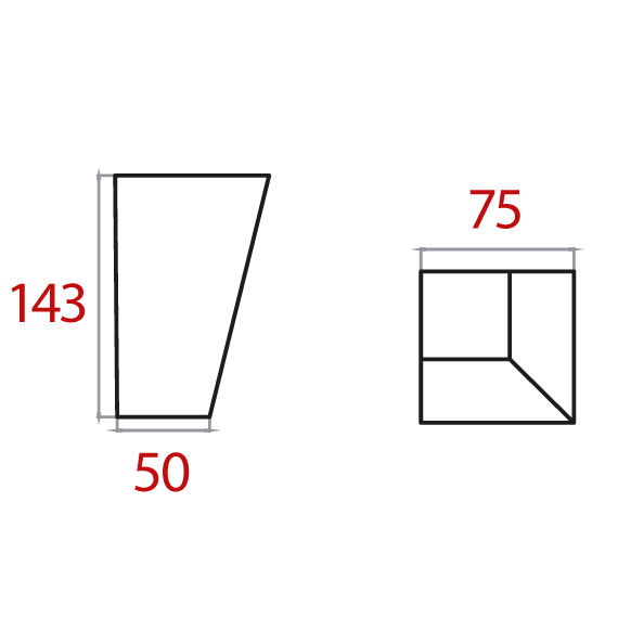 Domino Berjer Ayak 143 mm