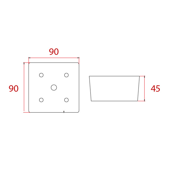 Cosmo Berjer Foot Short Cosmo Berjer Foot Short