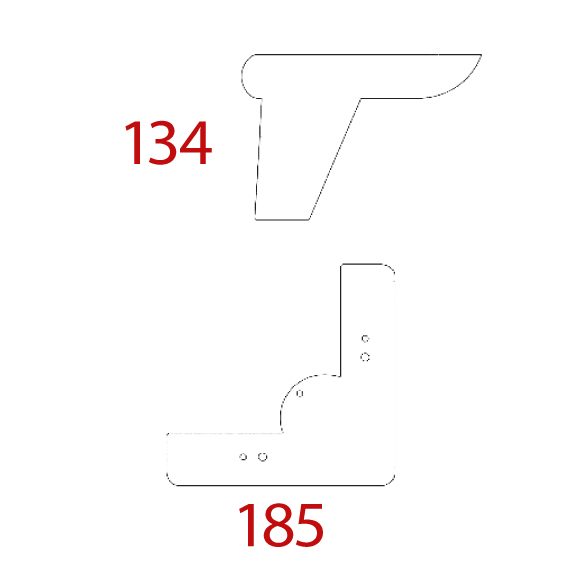 Mokka Dupont Foot 134 mm