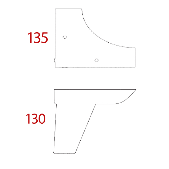 Kenzo Edge Foot 130 mm