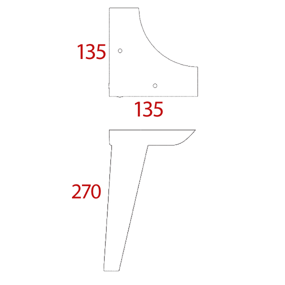 Kenzo Edge Foot 270 mm Kenzo Edge Foot 270 mm