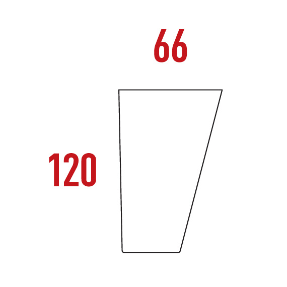 Atlanta Berjer Foot 120 mm