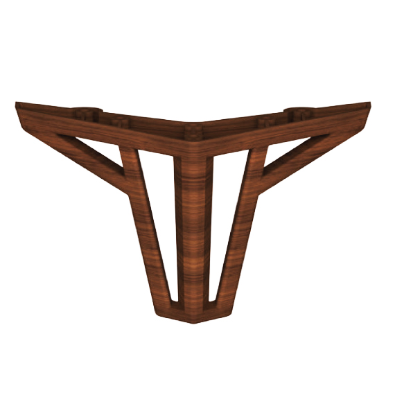 Kastilya Ayak 155x155x120 mm