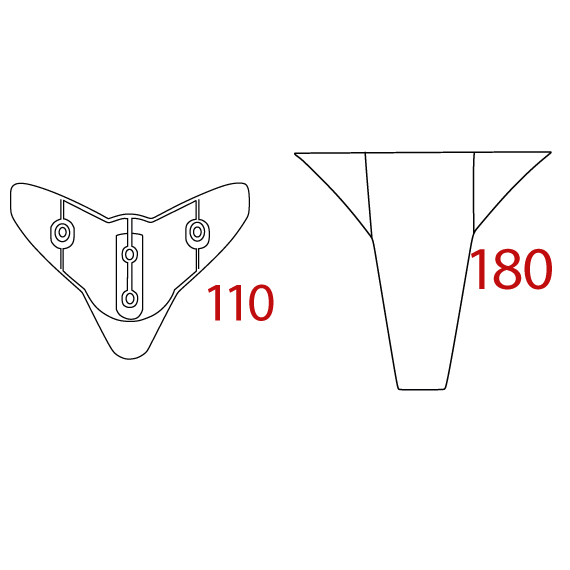 Esteban Ayak 110x110x180 mm